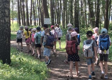 Die ersten Klassen auf Entdeckungstour im Wildpark Lauenbrück